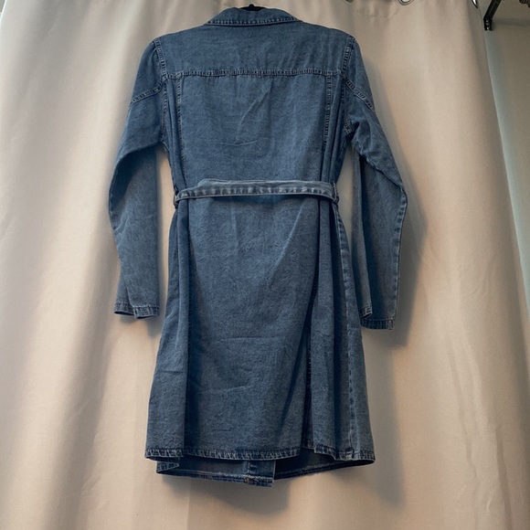 SHEIN Denim Button Up Dress - Picture 4 of 4